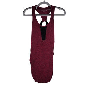 Beyond Yoga Beyond the Bump Burgundy Maternity Athletic Tank L